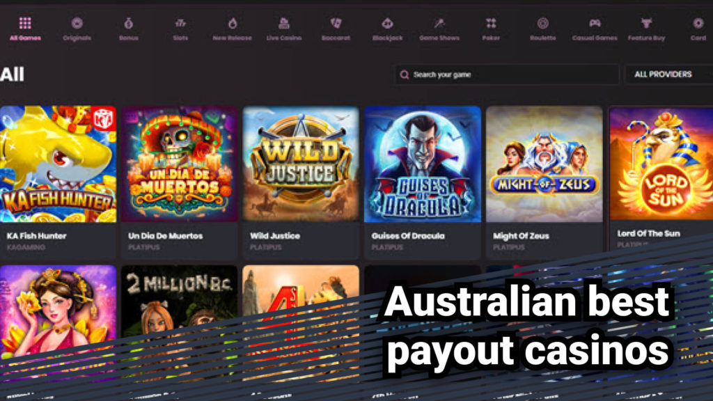 Australian best payout casinos