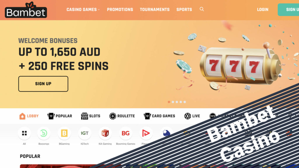 Bambet Casino Australia — Detailed Guide in 2022