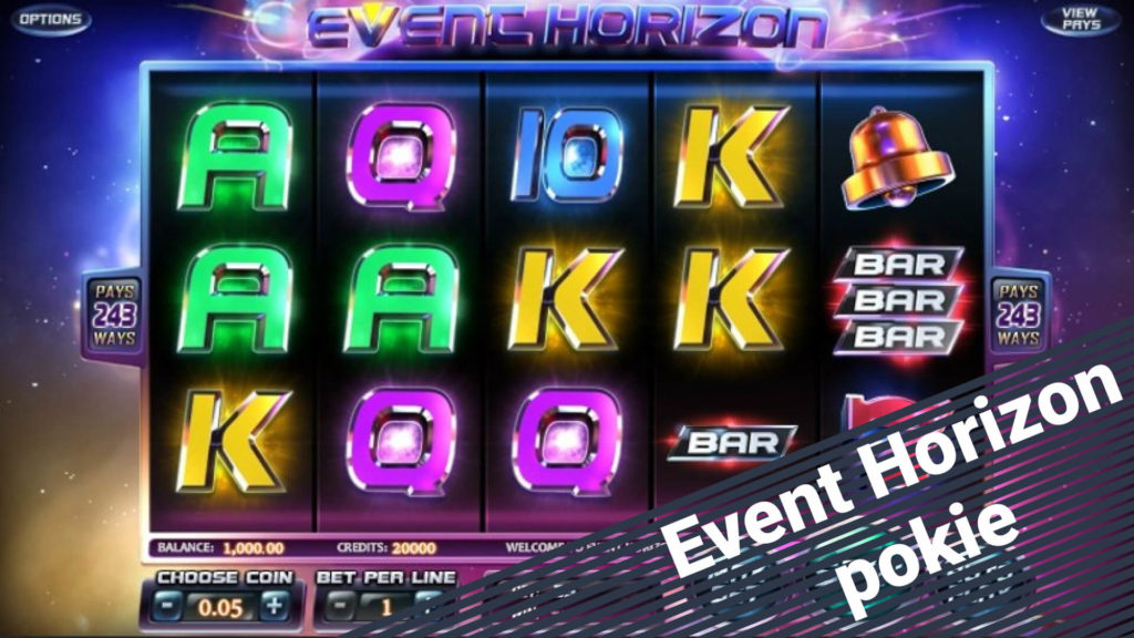 Event Horizon - a classic for newcomers and online pokies fans alike