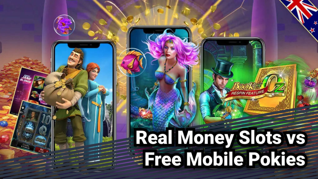 Real Money Slots vs Free Mobile Pokies 